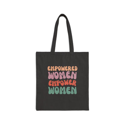 Cotton Canvas Tote Bag | Empowered - Ribooa