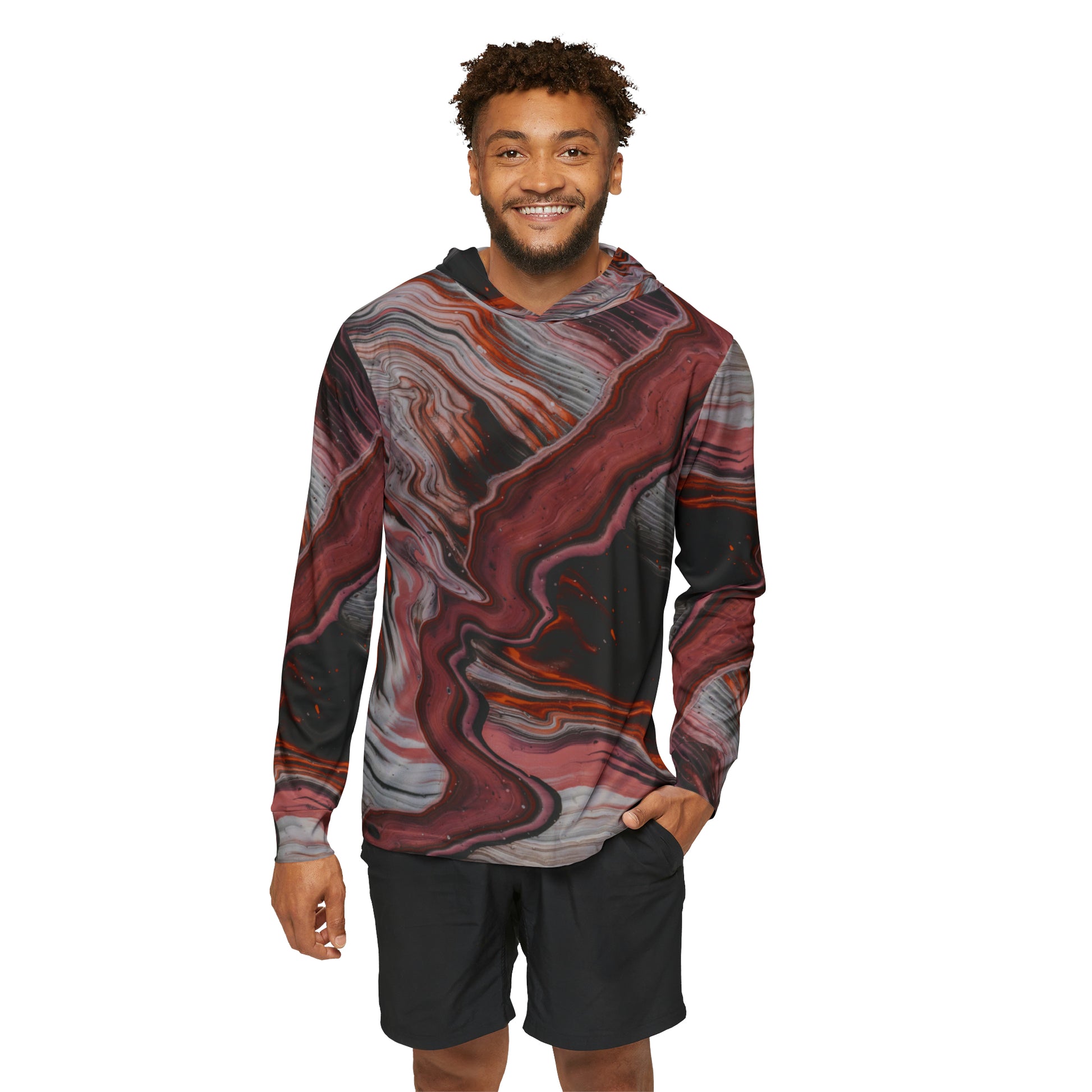 Sports Warmup Hoodie | Abstract Art - Ribooa