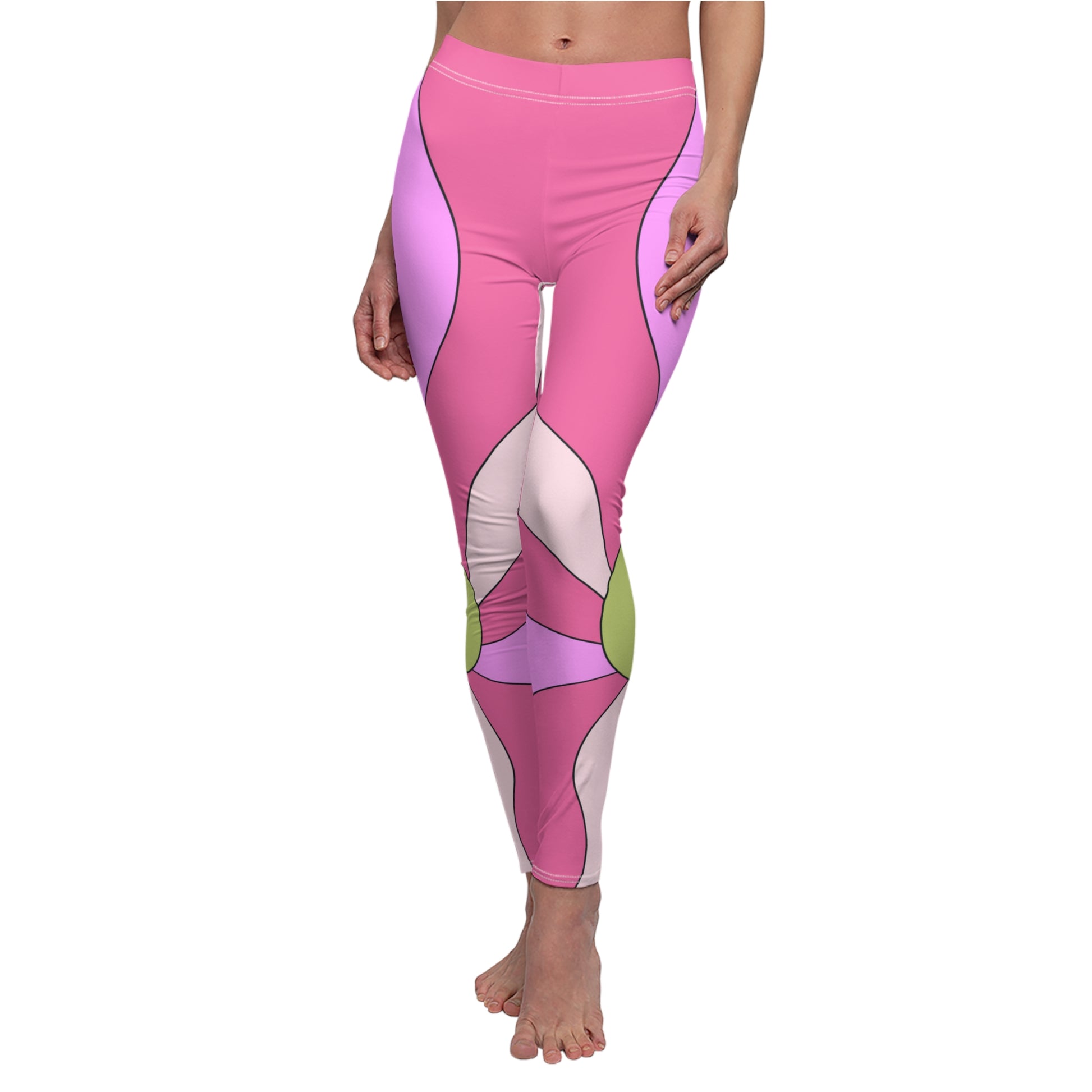 Casual Leggings | Pop-Art Vibes - Ribooa