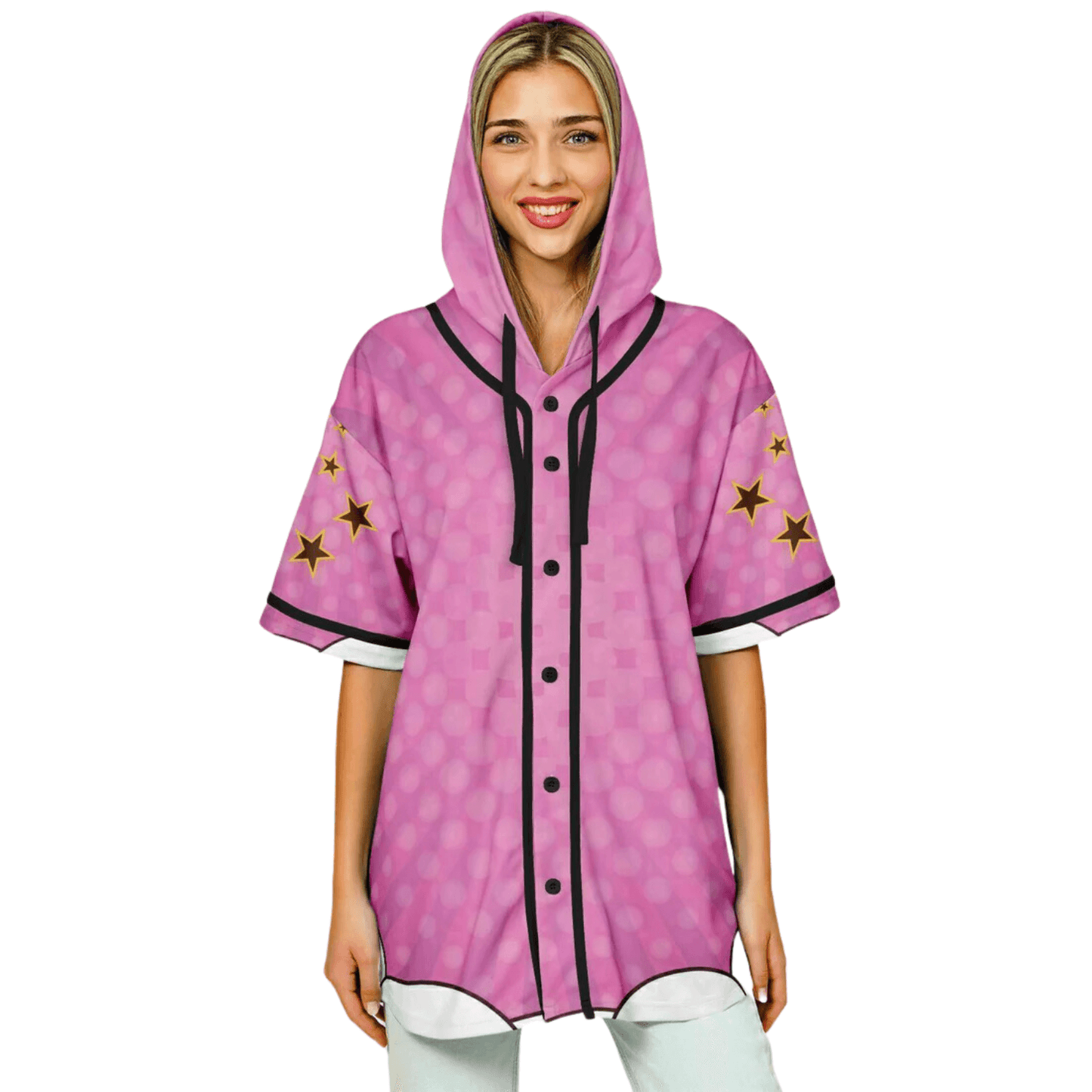 Hooded Baseball Jersey | Girl Power