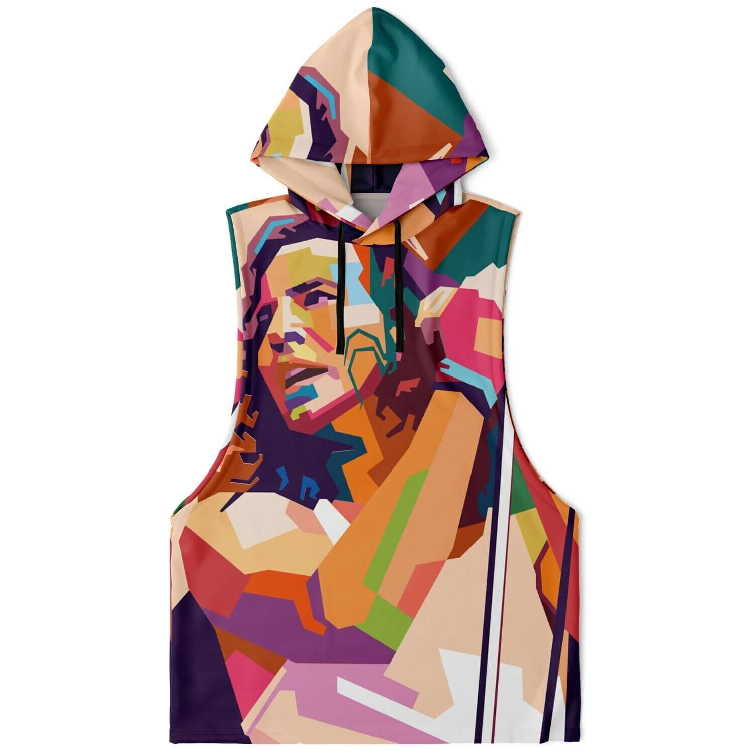 Sleeveless Hoodie For Men | Eddie Vedder Artwork