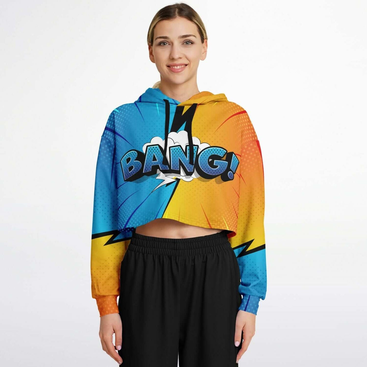 BANG! Cropped Hoodie For Women