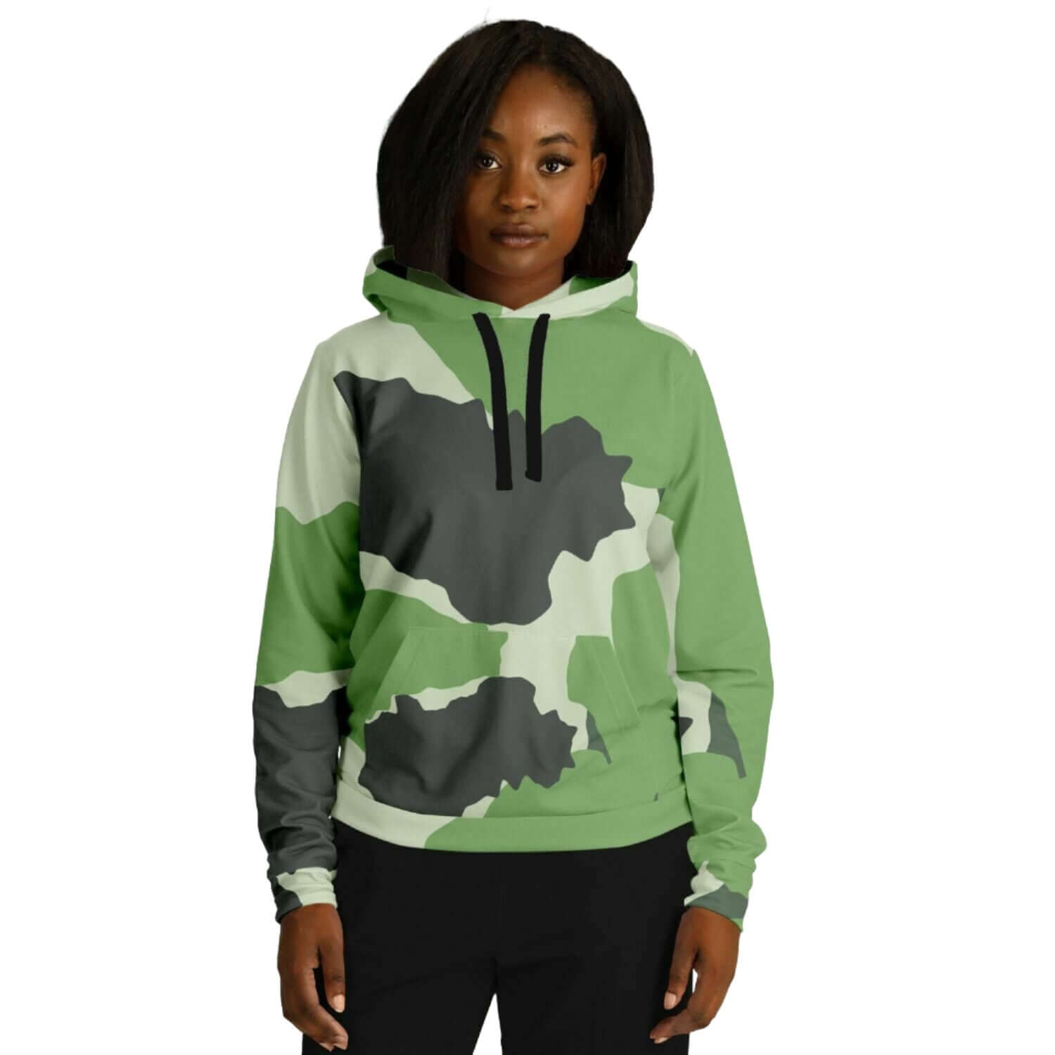 Green Commando Hoodie | All Over HD Print