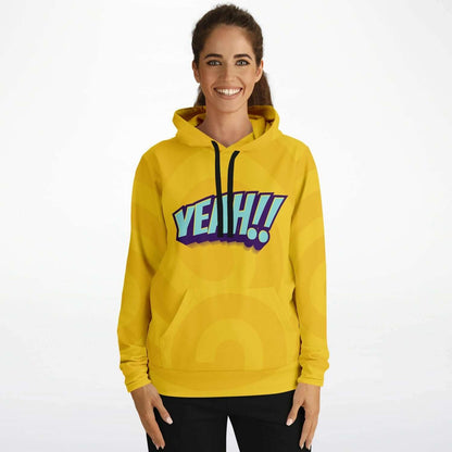 YEAH! Yellow Hoodie | Pop Art HD