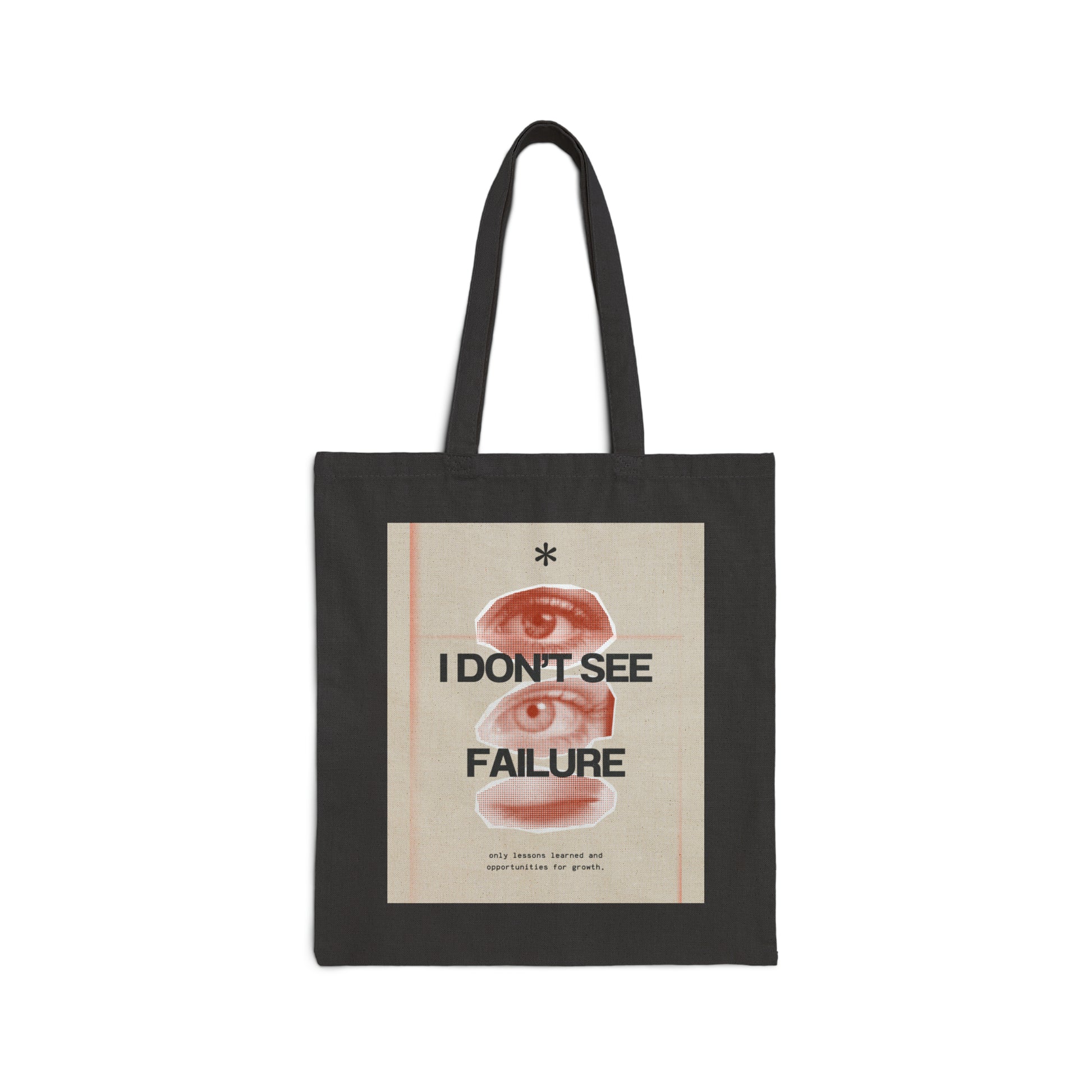 Cotton Canvas Tote Bag | I Don't See - Ribooa