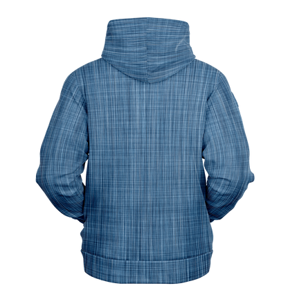 Denim Hoodie | Blue Fabric Texture Design