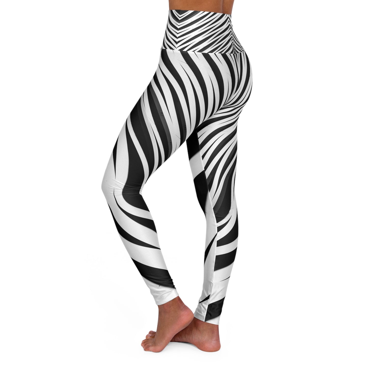 Yoga Leggings | Zebra Vibes - Ribooa