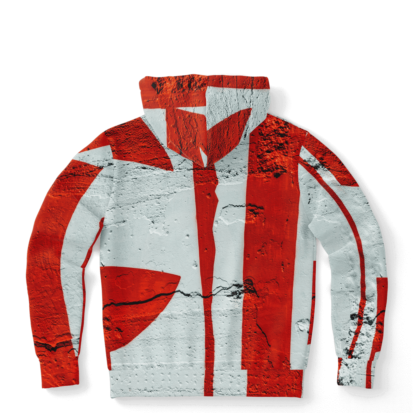 Streetwear Hoodie | Rotterdam Red Grafitti Wall