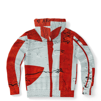 Streetwear Hoodie | Rotterdam Red Grafitti Wall