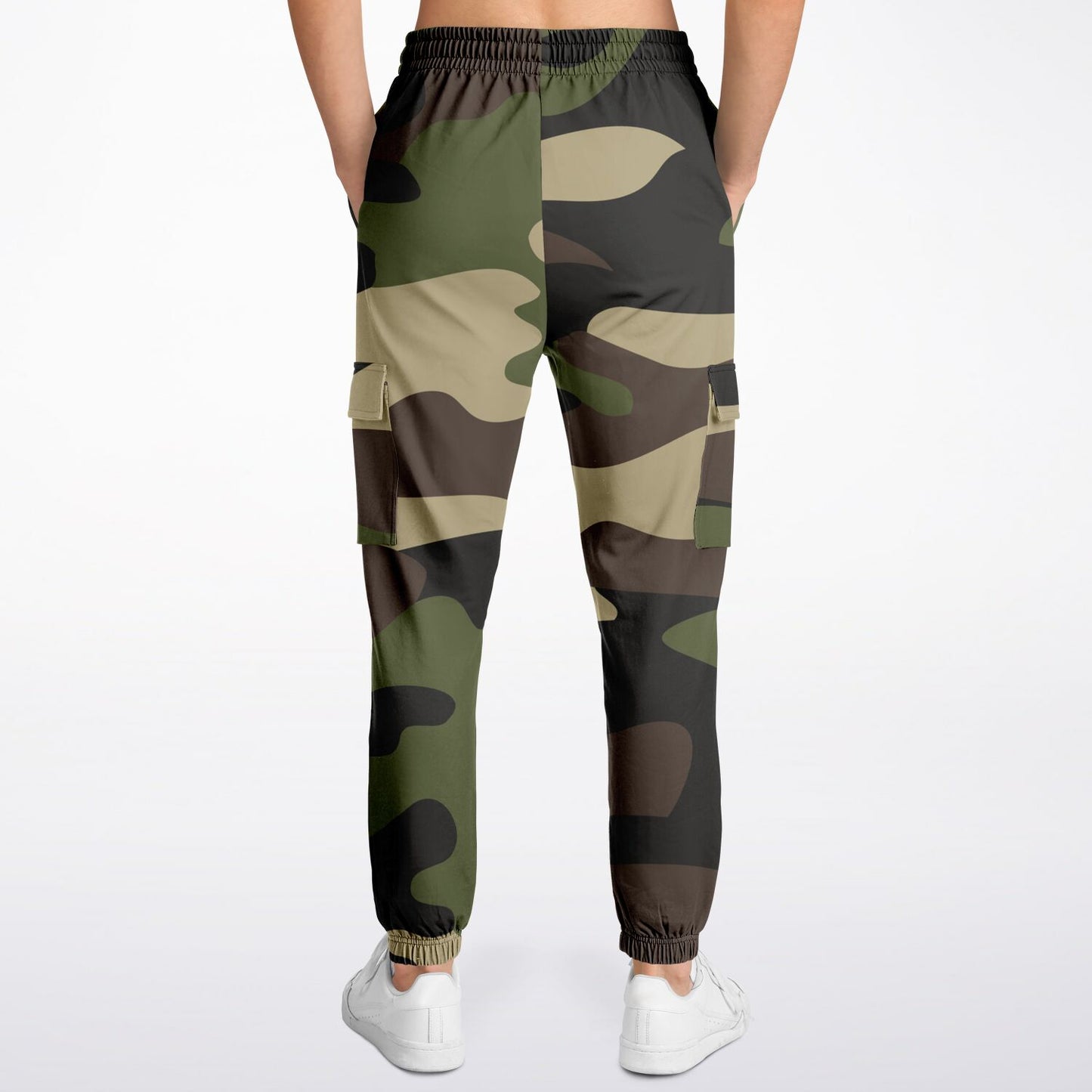 Mongoose Green & Olive Camouflage Cargo Sweatpants