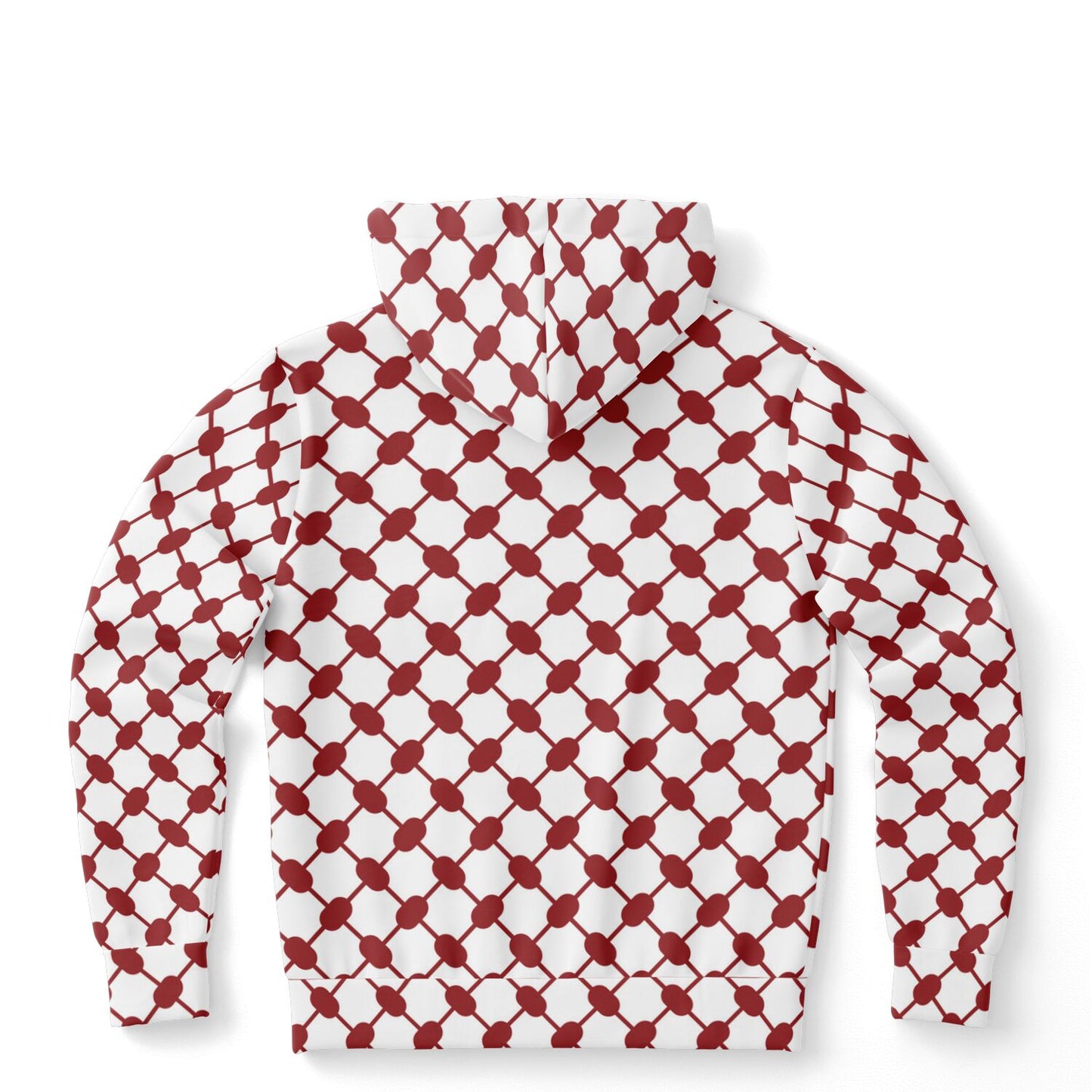 Red Keffiyeh Hoodie | Unisex HD