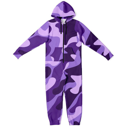 Camo Jumpsuit | Purple Grape & Mauve