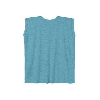 Relaxed Fit Muscle Tee (Front Print) - Ribooa