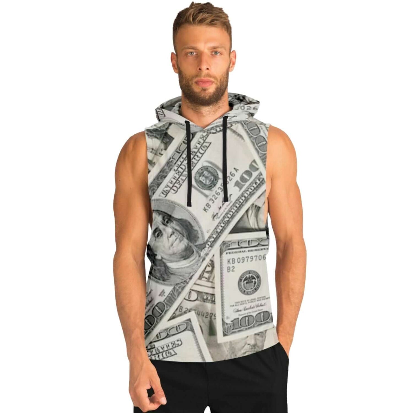 Sleeveless Hoodie For Men | Dollars