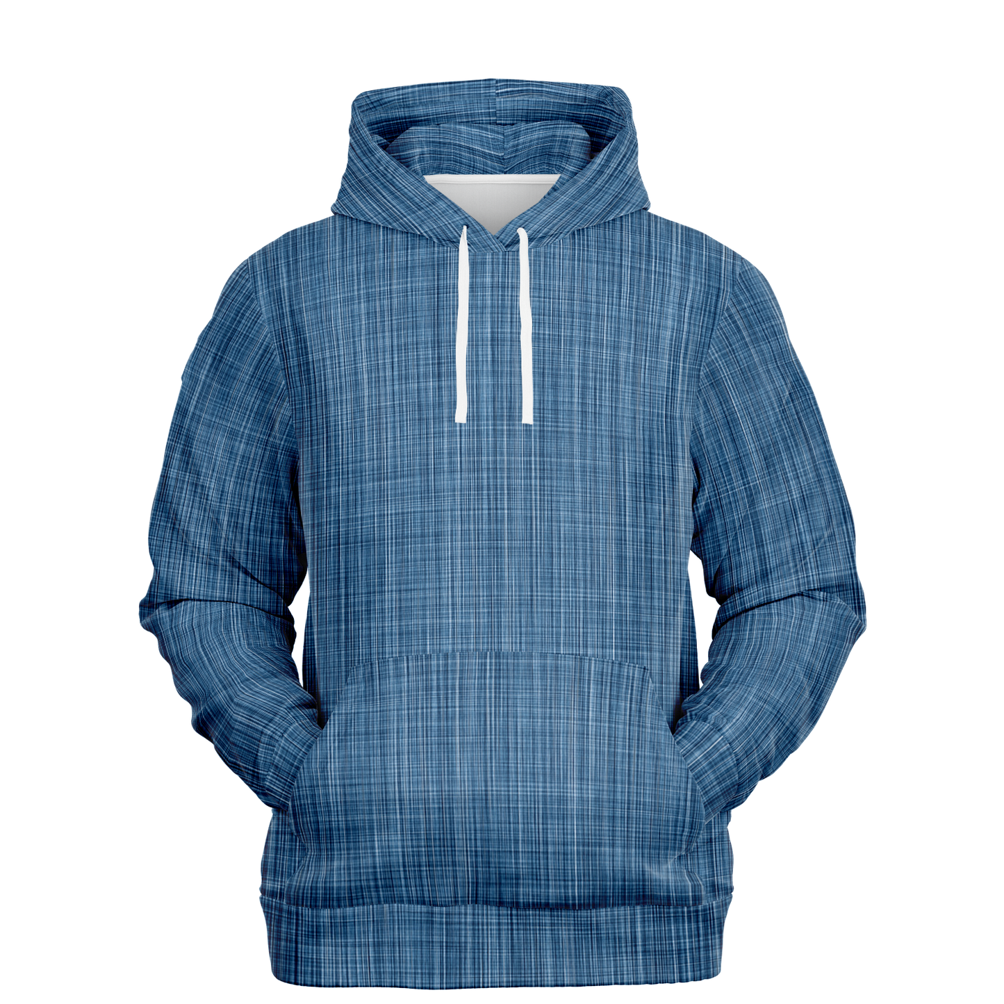 Denim Hoodie | Blue Fabric Texture Design