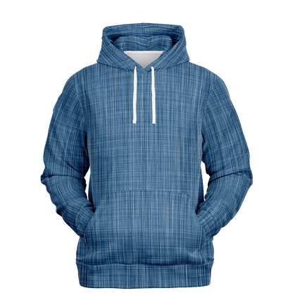 Denim Hoodie | Blue Fabric Texture Design