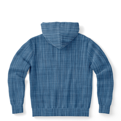 Denim Hoodie | Blue Fabric Texture Design