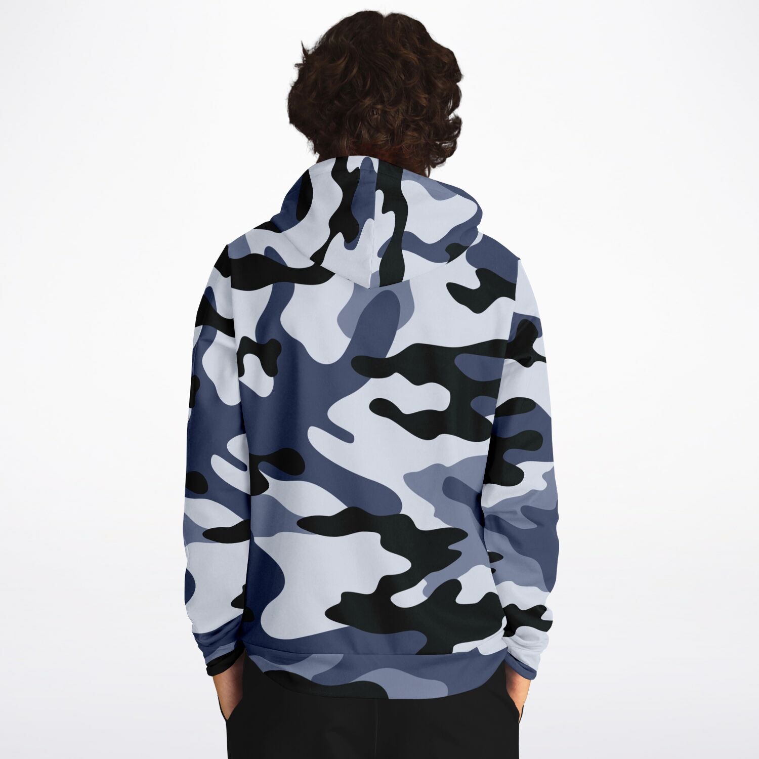 Blue Camouflage Hoodie | Unisex HD