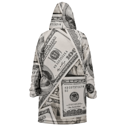 Green Dollars Zipper Cloak $$$ Unisex HD