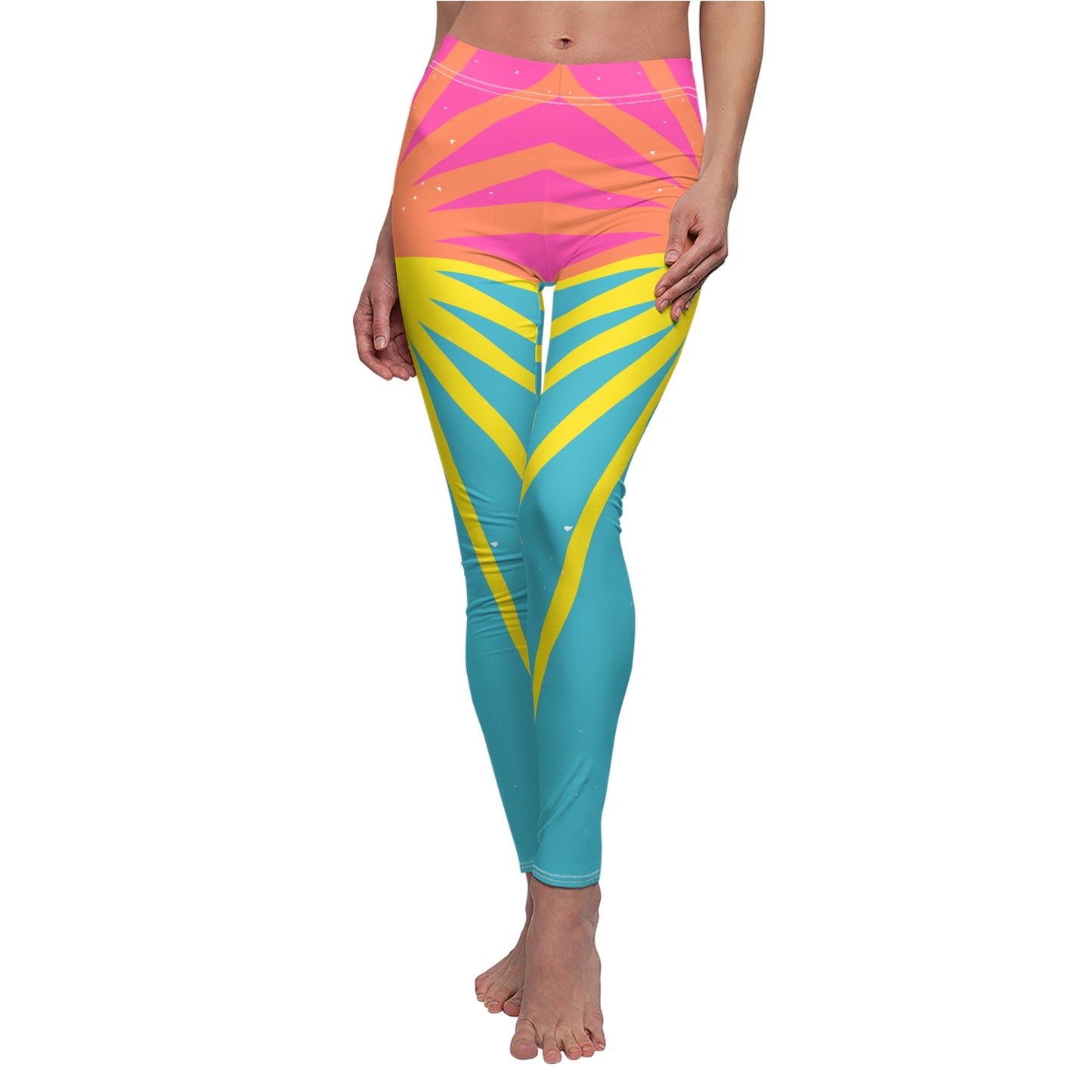 Casual Leggings | Funky Rays - Ribooa