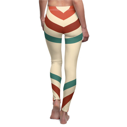 Casual Leggings | Retro Vibes - Ribooa