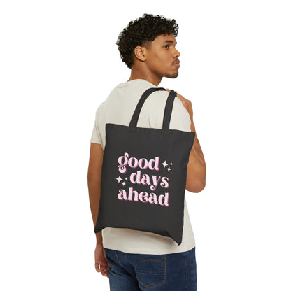 Cotton Canvas Tote Bag | Good Days - Ribooa