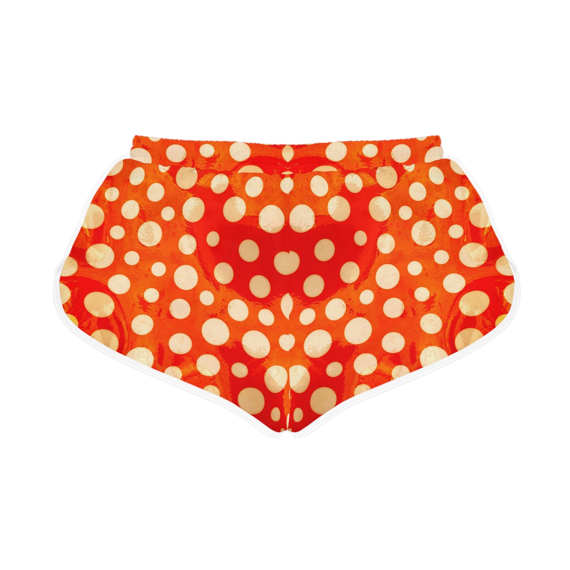 Relaxed Sports Shorts | Retro Circles - Ribooa