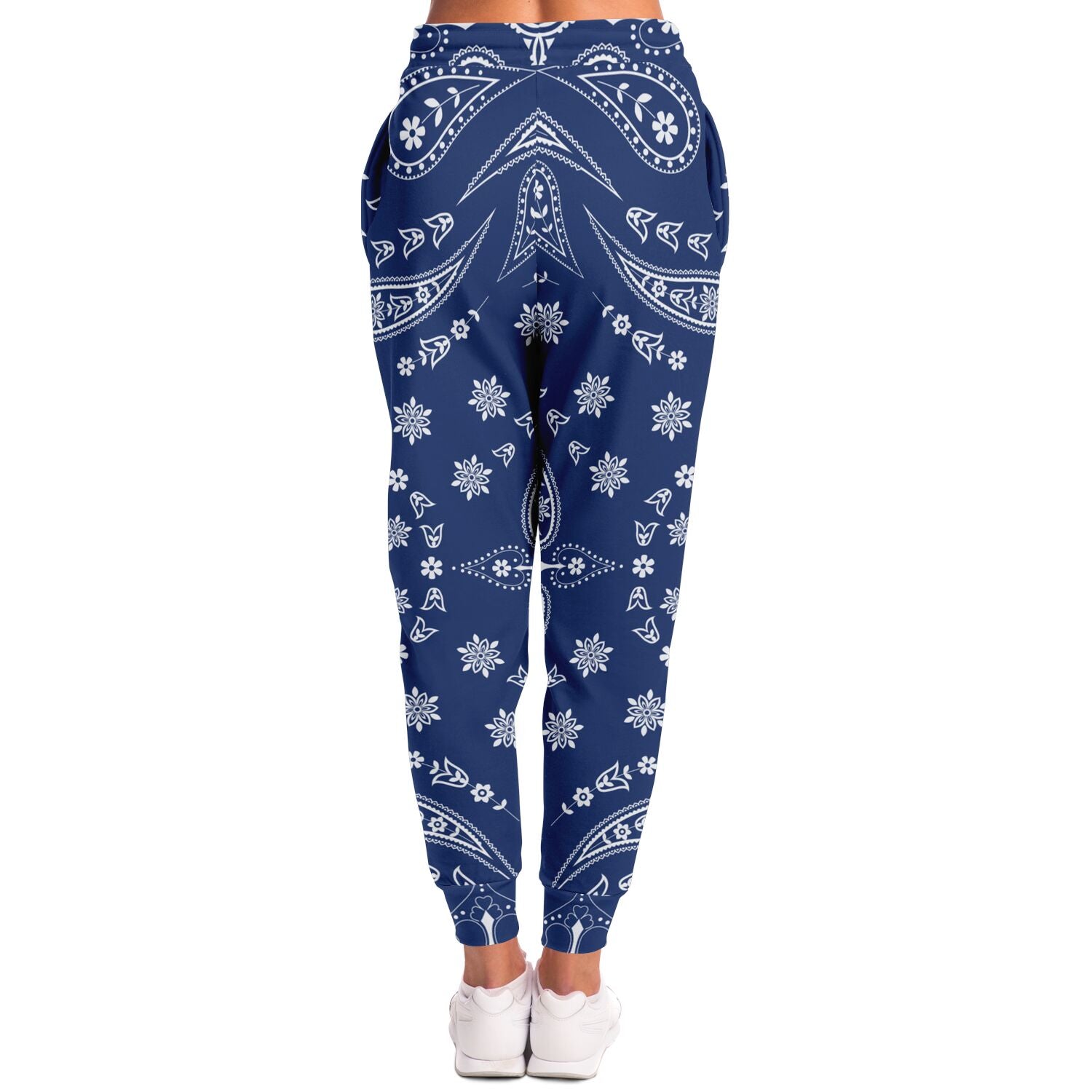 Blue Bandana Track Pants HD