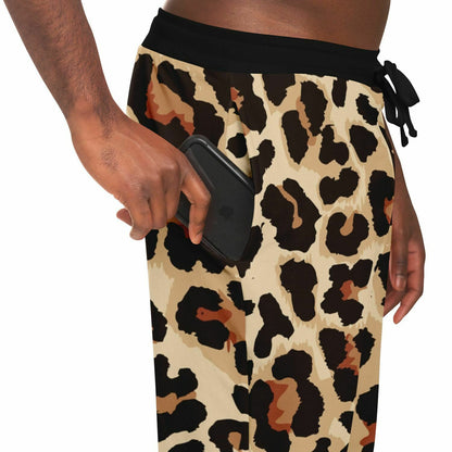 Classic Leopard Joggers For Men | HD Print