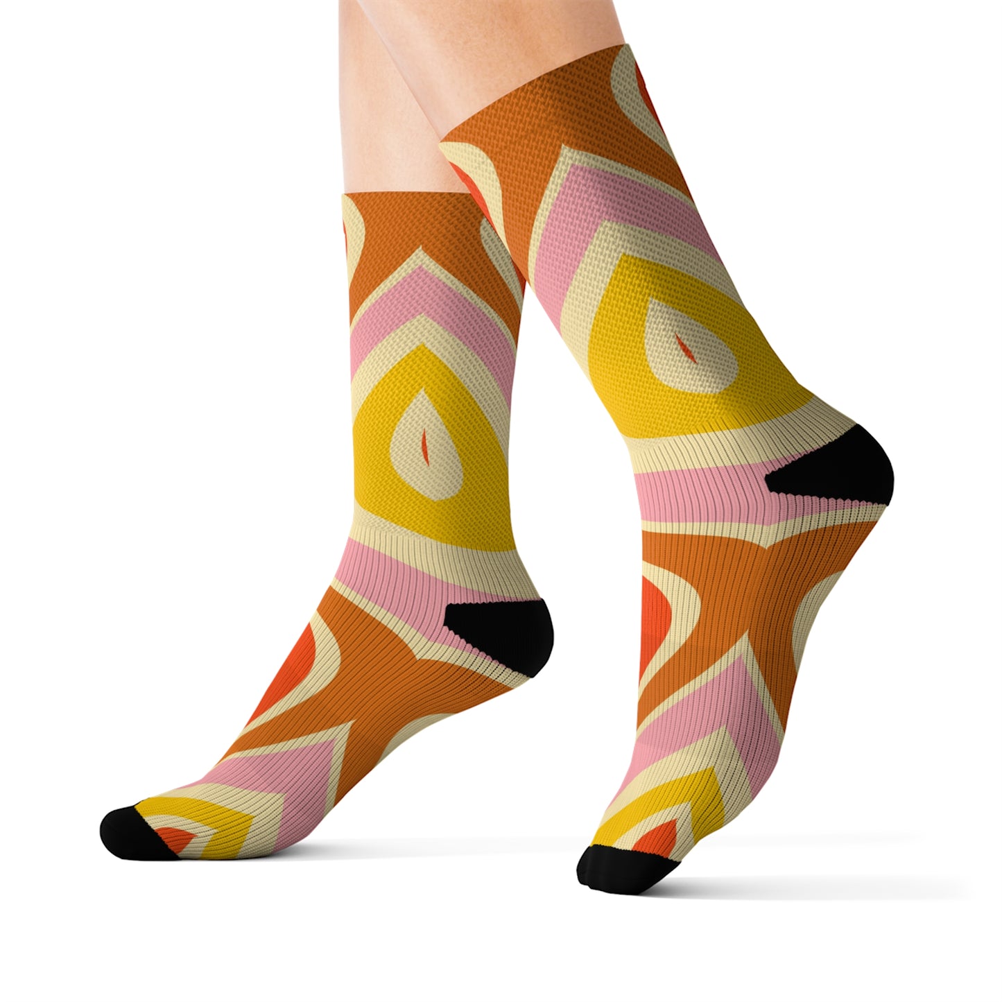 Sublimation Socks | Retro Vibes - Ribooa