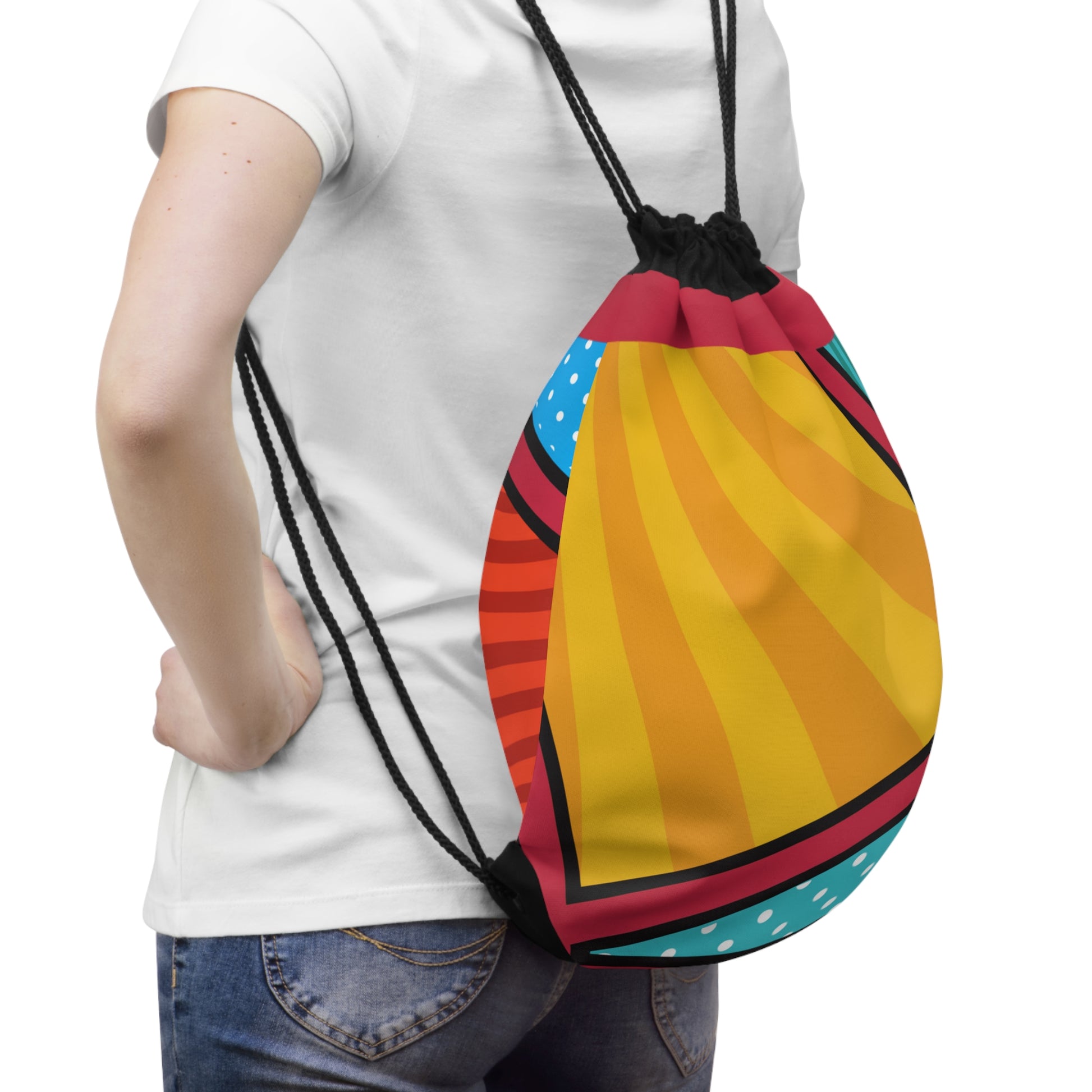 Drawstring Bag | Pop Art Vibes - Ribooa