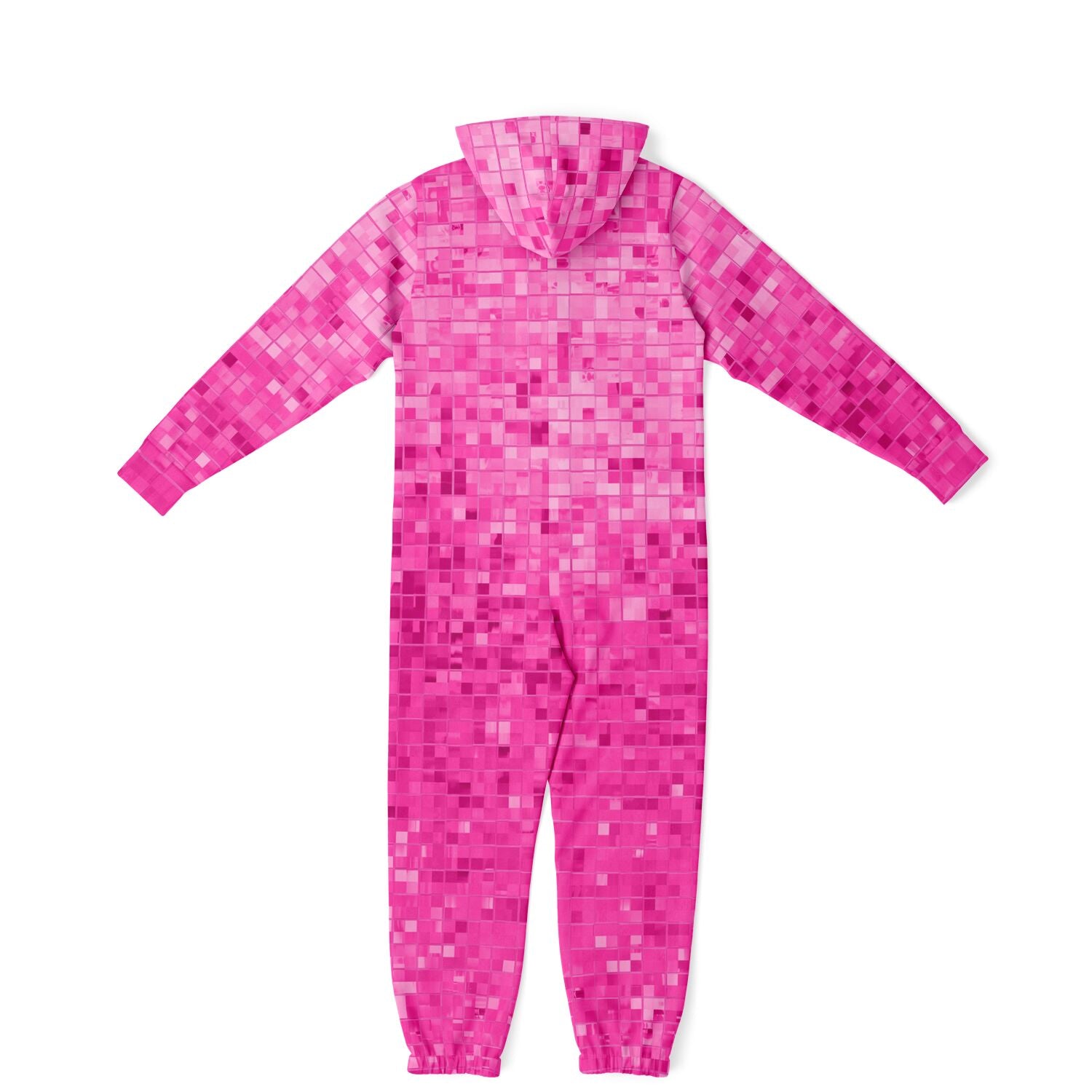 Rave Jumpsuit | Glittery Pink Disco Ball Onesie