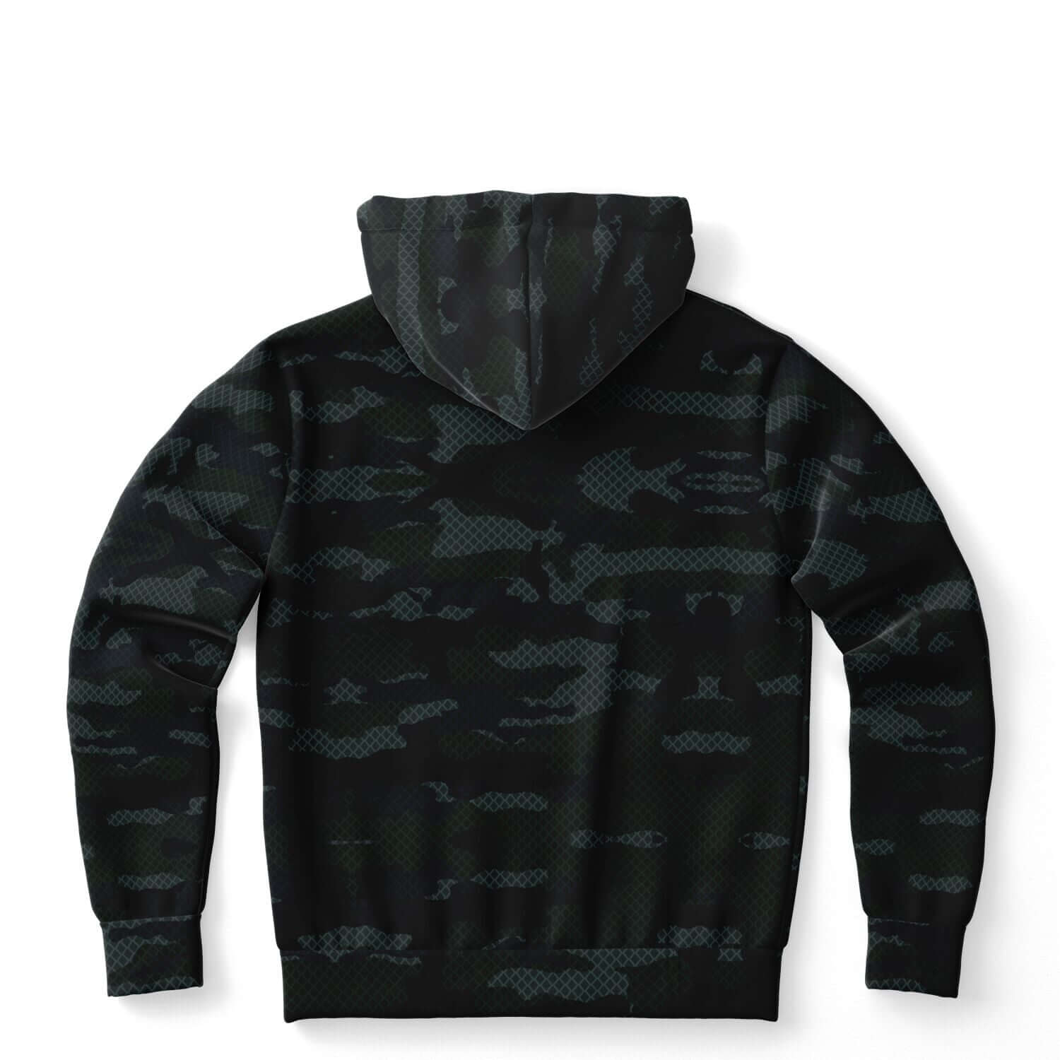 Military Dark Green Camo Hoodie