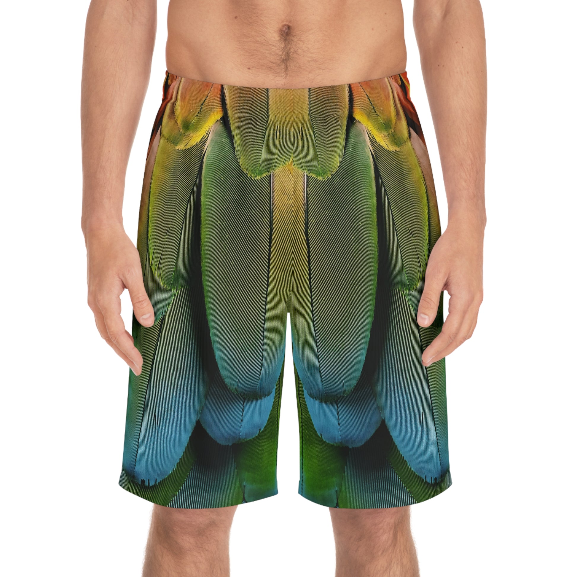 Board Shorts | Feathers Vibe - Ribooa