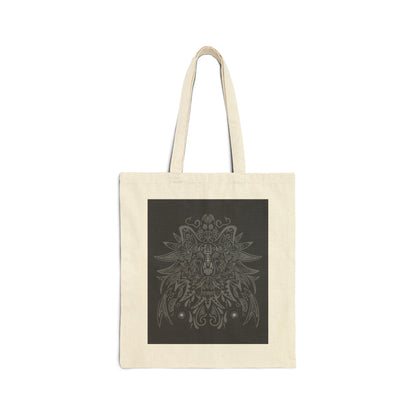 Cotton Canvas Tote Bag | Digital Monster - Ribooa