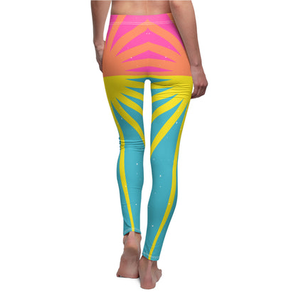 Casual Leggings | Funky Rays - Ribooa