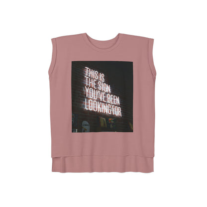 Relaxed Fit Muscle Tee (Front Print) - Ribooa