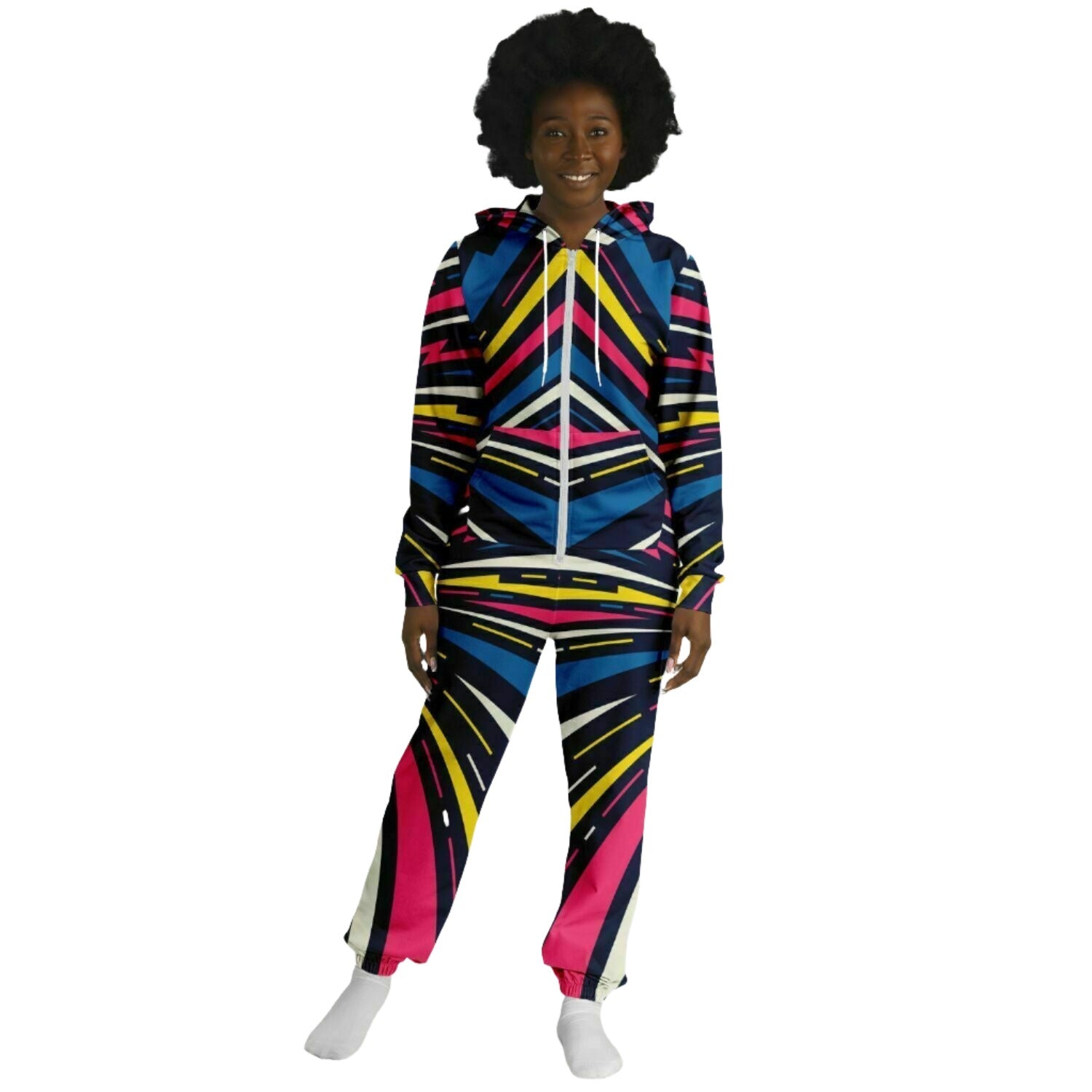 Funky Pop Art Rave Jumpsuit | Unisex HD