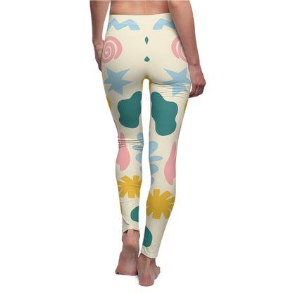 Casual Leggings | Fun Colorful Pastel - Ribooa