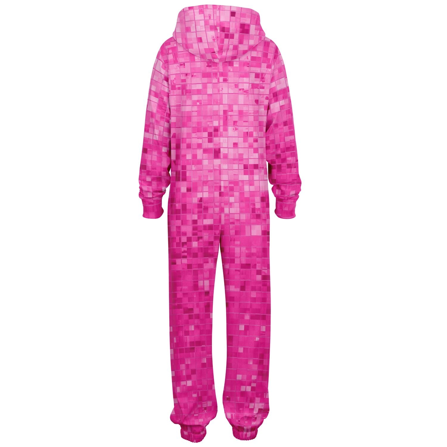 Rave Jumpsuit | Glittery Pink Disco Ball Onesie