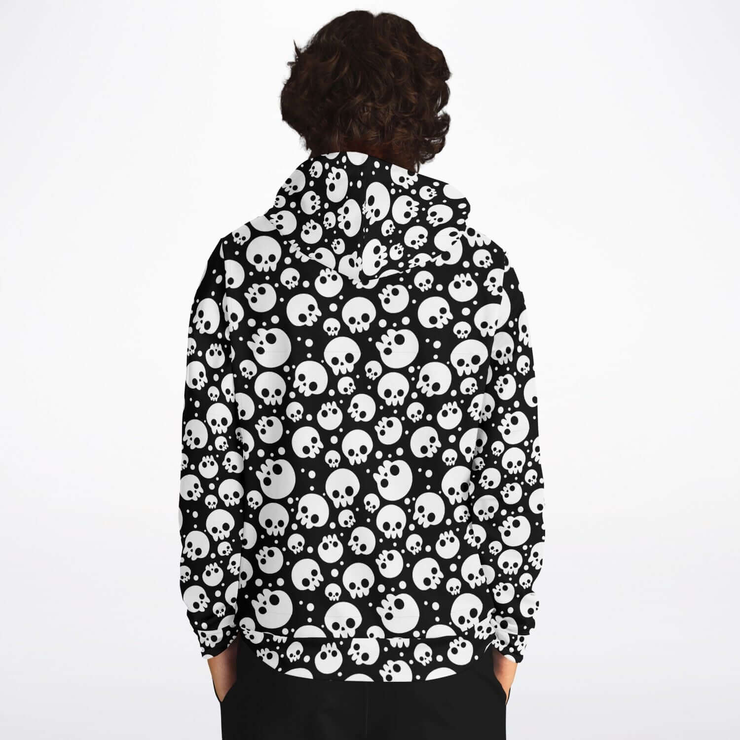 Skulls Hoodie | Black & White HD Print