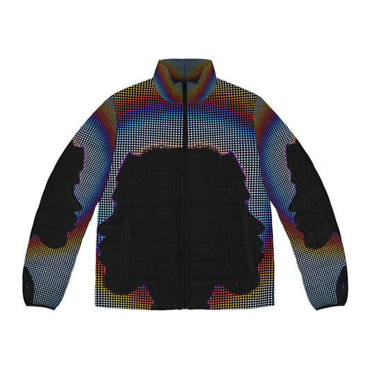 Puffer Jacket | Neon Art