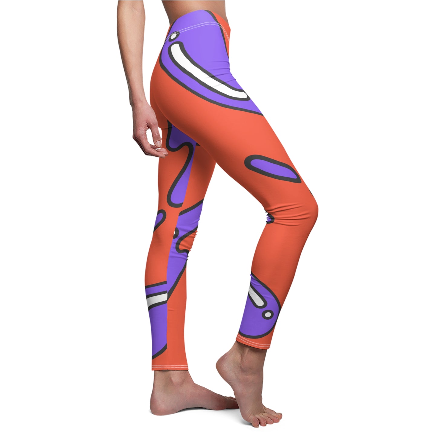 Casual Leggings | Pop-Art Vibes - Ribooa