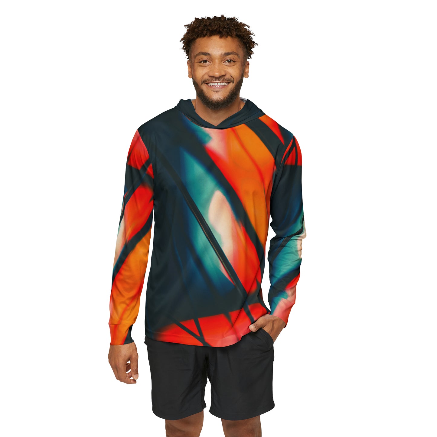 Sports Warmup Hoodie | Abstract Art - Ribooa