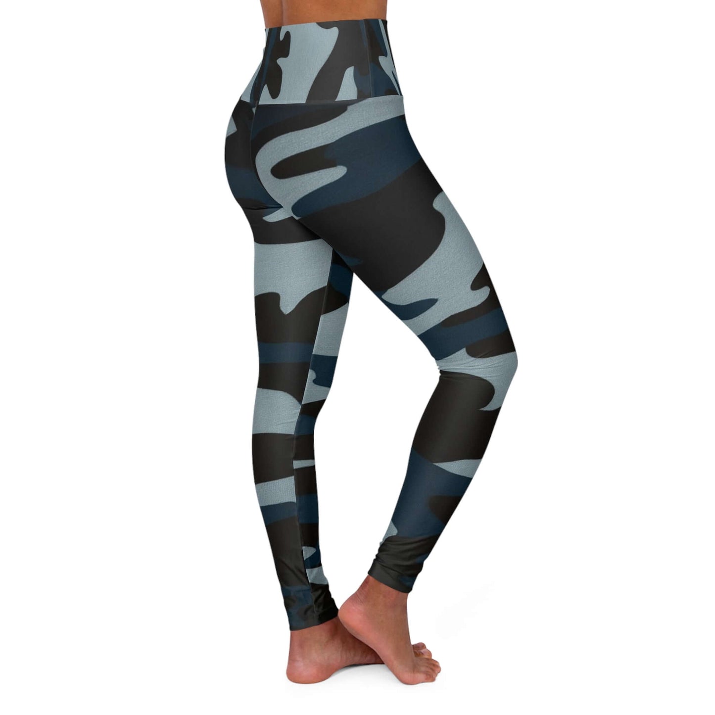 Blue Commando Yoga Leggings | High Waisted