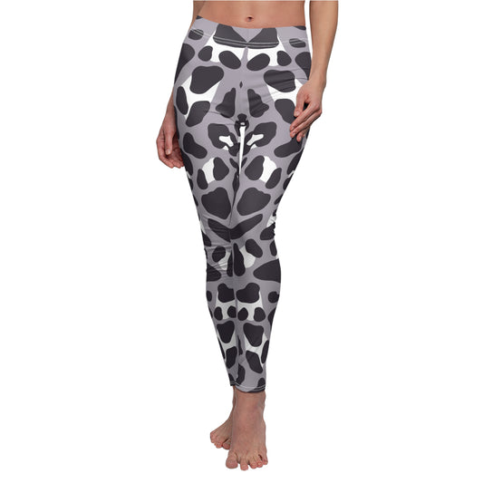 Casual Leggings | Leopard Groove - Ribooa