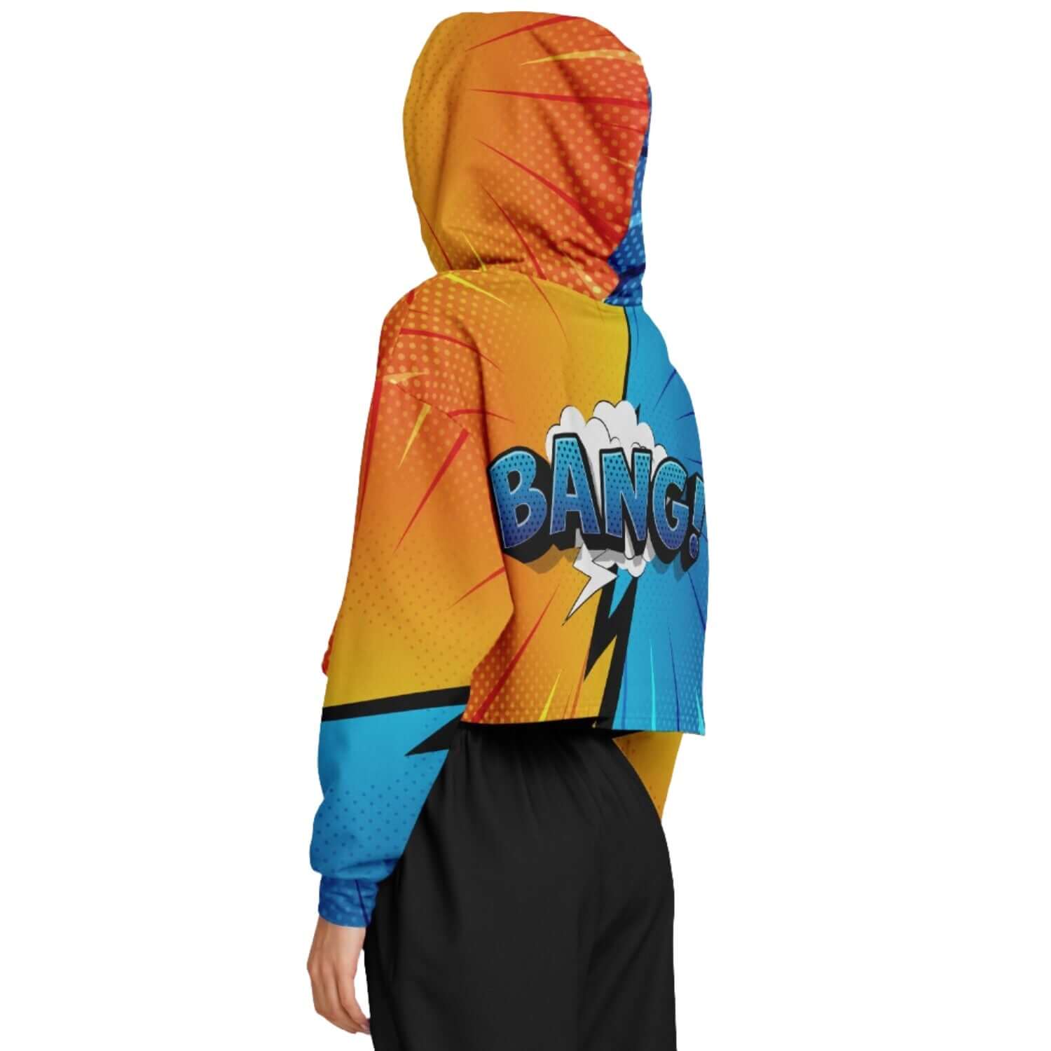 BANG! Cropped Hoodie For Women