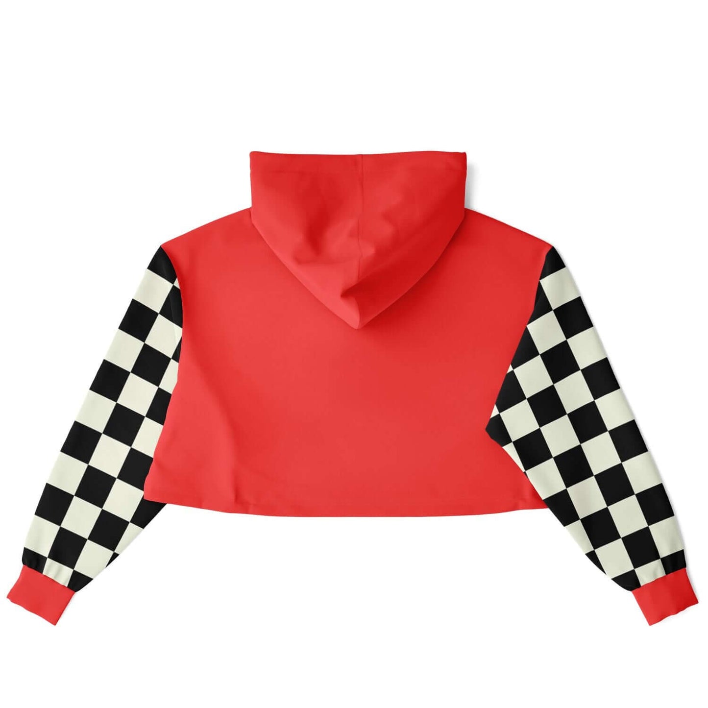 Red Cropped Hoodie | The Race