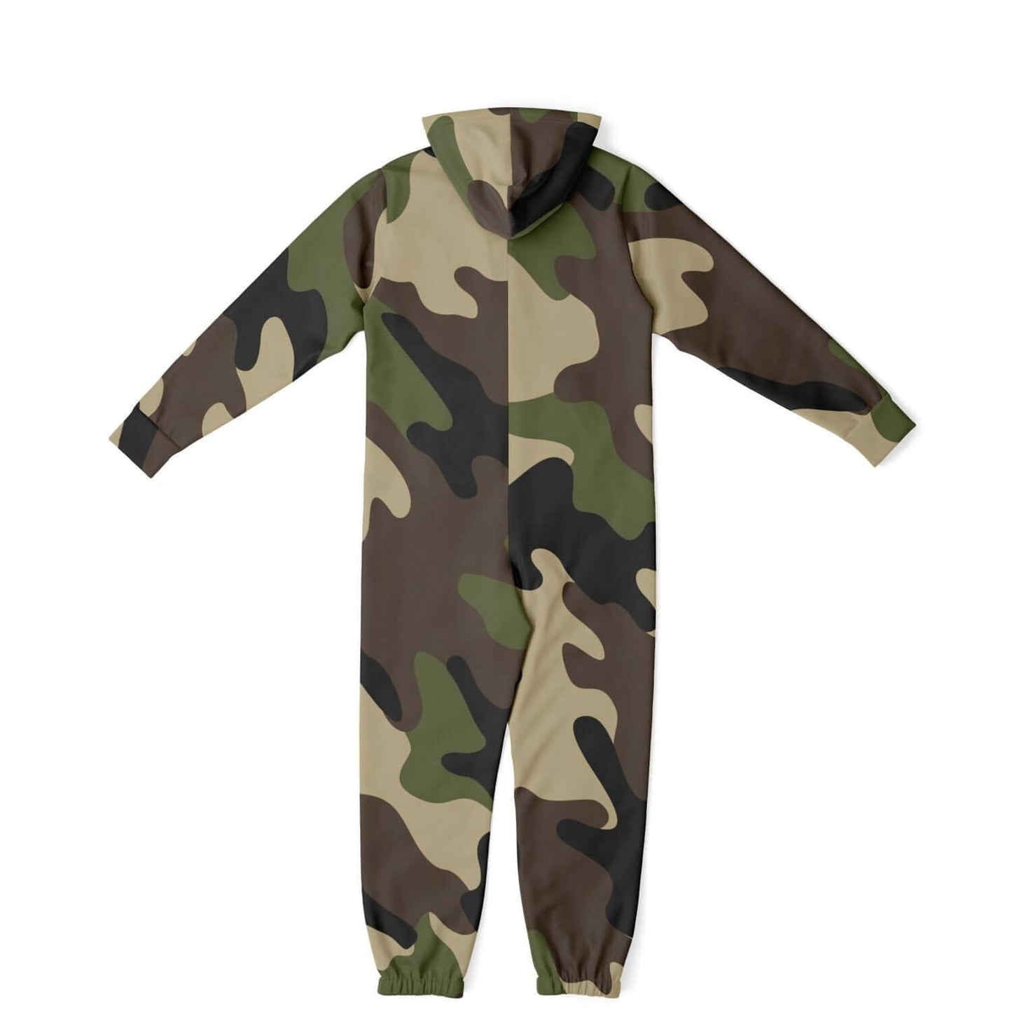 Camo Jumpsuit | Mongoose Green & Olive