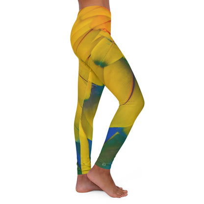 Spandex Leggings | Spectacular Macaw - Ribooa